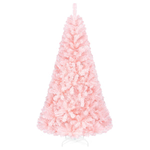 6/7 Feet Artificial Christmas Tree Hinged Full Fir Tree-6 Feet
