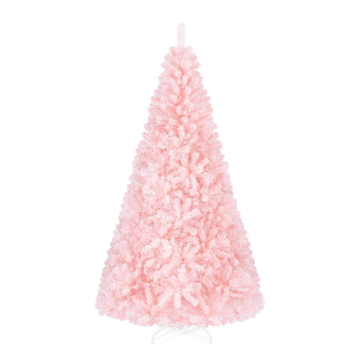 6/7 Feet Artificial Christmas Tree Hinged Full Fir Tree-7 ft