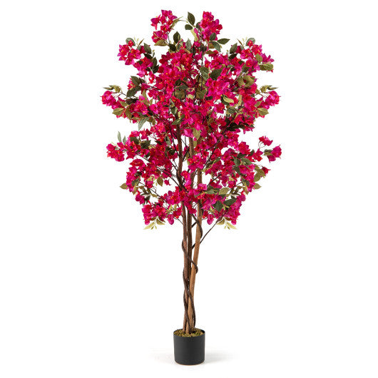 6 Feet Artificial Bougainvillea Tree with 910 Flowers-1 Piece