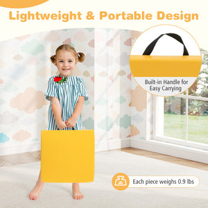 Modular Stool Set for Kids 6 PCS Butterfly Stools-Multicolor