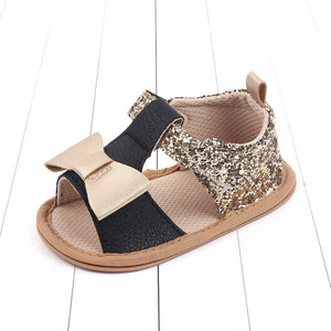 Baby Kids Girl Sandals Pre Walker Newborn PU Leather Soft Sole Shoes Bowknot Girls Shoes