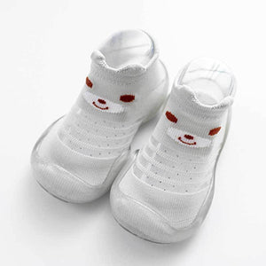 Children Anti-slip Shoes Newborn Baby Girl Cotton Non-slip Floor Socks Baby Boy Rubber Cartoon Indoor Socks Infant Shoes