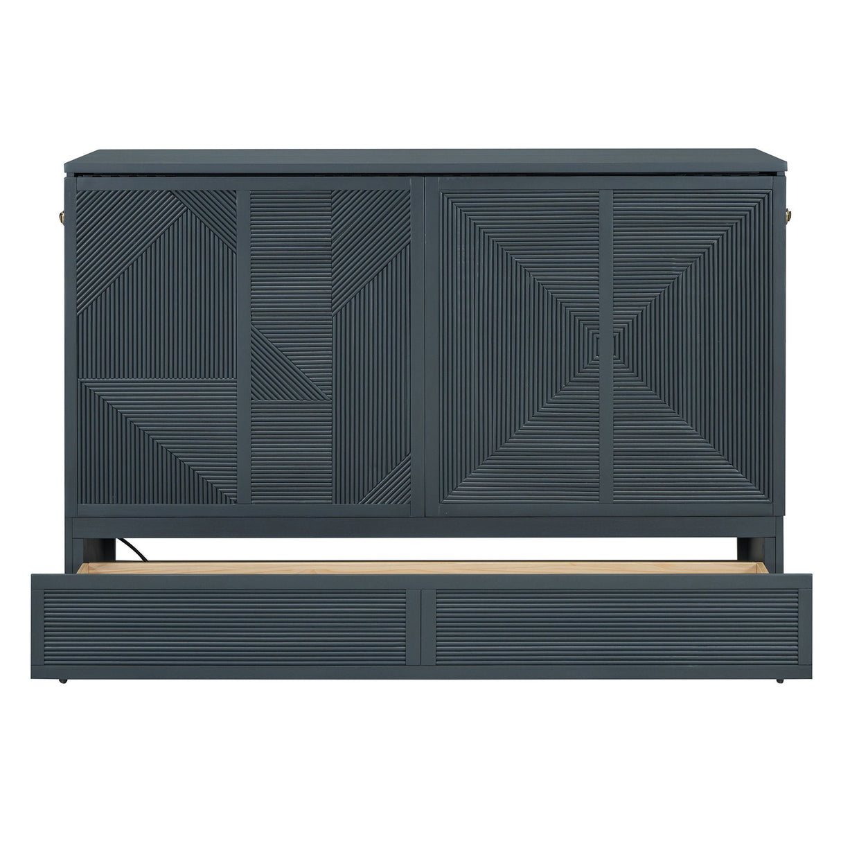 Murphy Bed With Large Drawer, USB Ports And Outlets by Couch.com