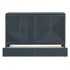 Murphy Bed With Large Drawer, USB Ports And Outlets by Couch.com