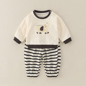 Pure Cotton Romper Set For Boys Cute Childrens Clothing Baby Boy Outfits