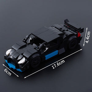A Tesla Toy Car Piece-together Model Benefits Intelligence