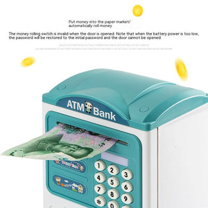 Children's Savings Bank Electric Sound And Light Fun Intelligent Automatic Money Changer