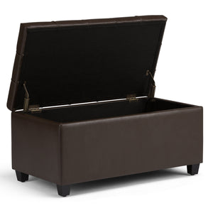 Sienna - Transitional Storage Ottoman Bench by Couch.com