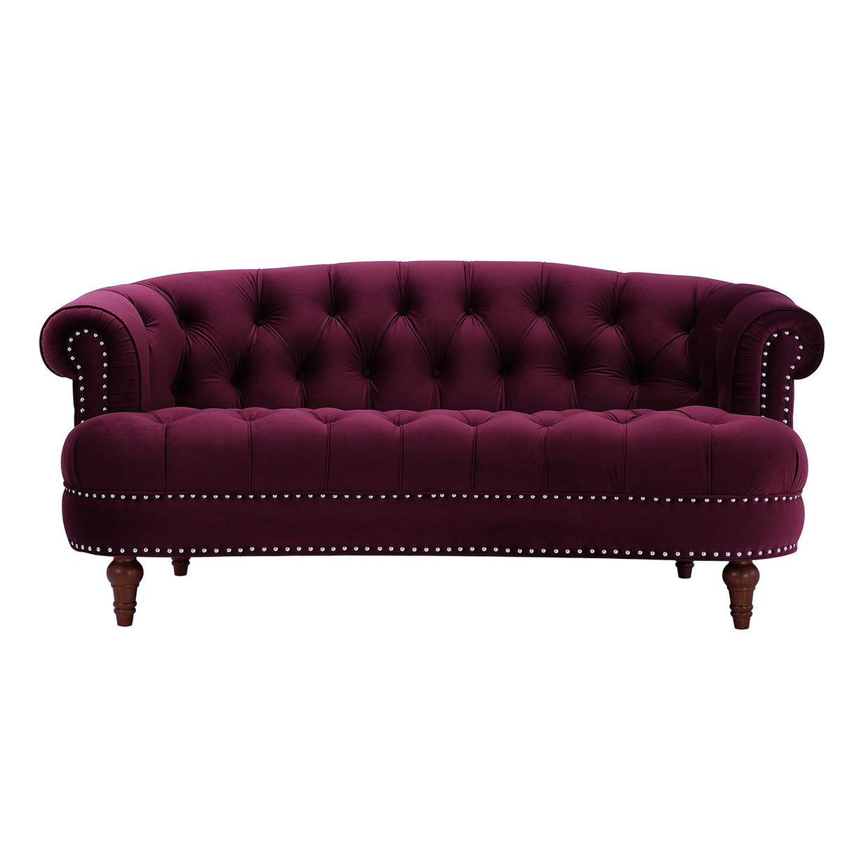 La Rosa - Victorian Chesterfield Loveseat by Couch.com