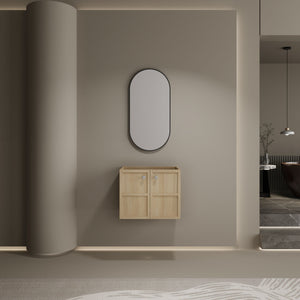 Modern Wall Mounted Bathroom Vanity With Soft Closing Doors by Couch.com