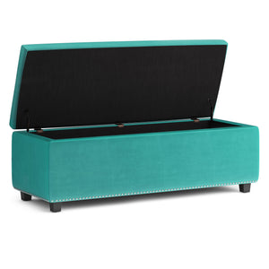 Hamilton - Upholstered Storage Ottoman by Couch.com