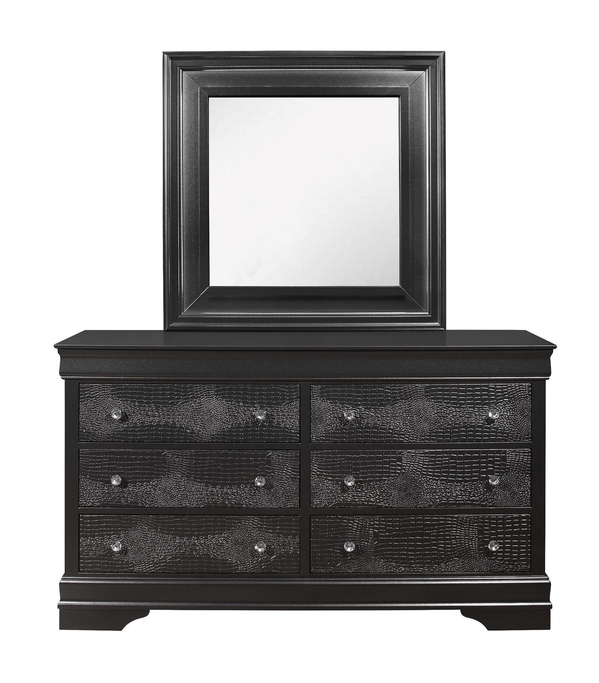 Shaker - Crocodile Metallic Dresser by Couch.com