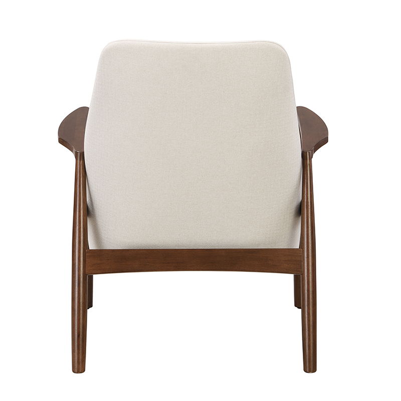 Mid-Century Modern Accent Armchair With High Back by Couch.com