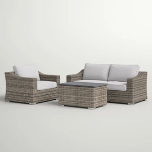 Stylish Sofa Seating Group With Cushions Perfect For Outdoor Gatherings by Couch.com