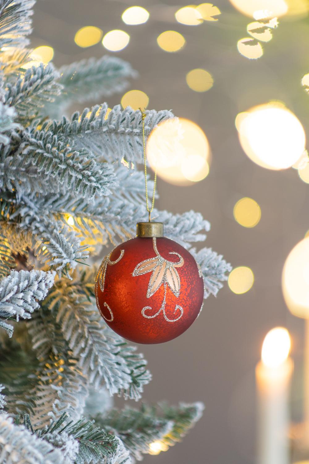 Christmas Ball Ornaments Decorative Hanging Tree Ornaments For Holiday Party Decorations by Couch.com