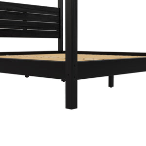 Canopy Bed Frame Modern Minimalist Boho by Couch.com