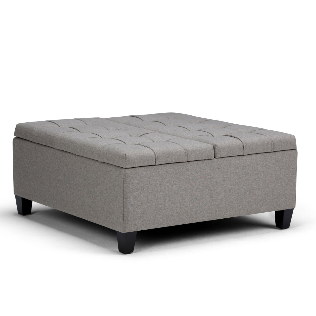 Harrison - Upholstered Coffee Table Storage Ottoman by Couch.com