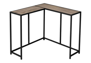 Corner Accent Console Table For Entryway, Unique L-Shaped Design by Couch.com