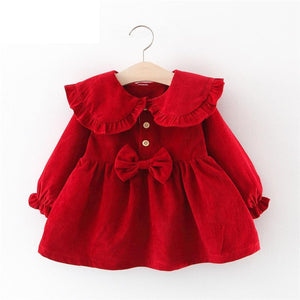 Newborn Baby Girl Cartoon Dress With Bag Infant Clothing Toddler Dress In elegant Design Made for Kids