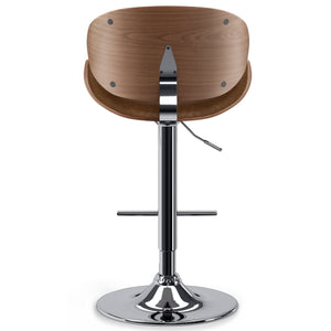 Marana - Multifunctional Handcrafted Bentwood Adjustable Swivel Bar Stool by Couch.com