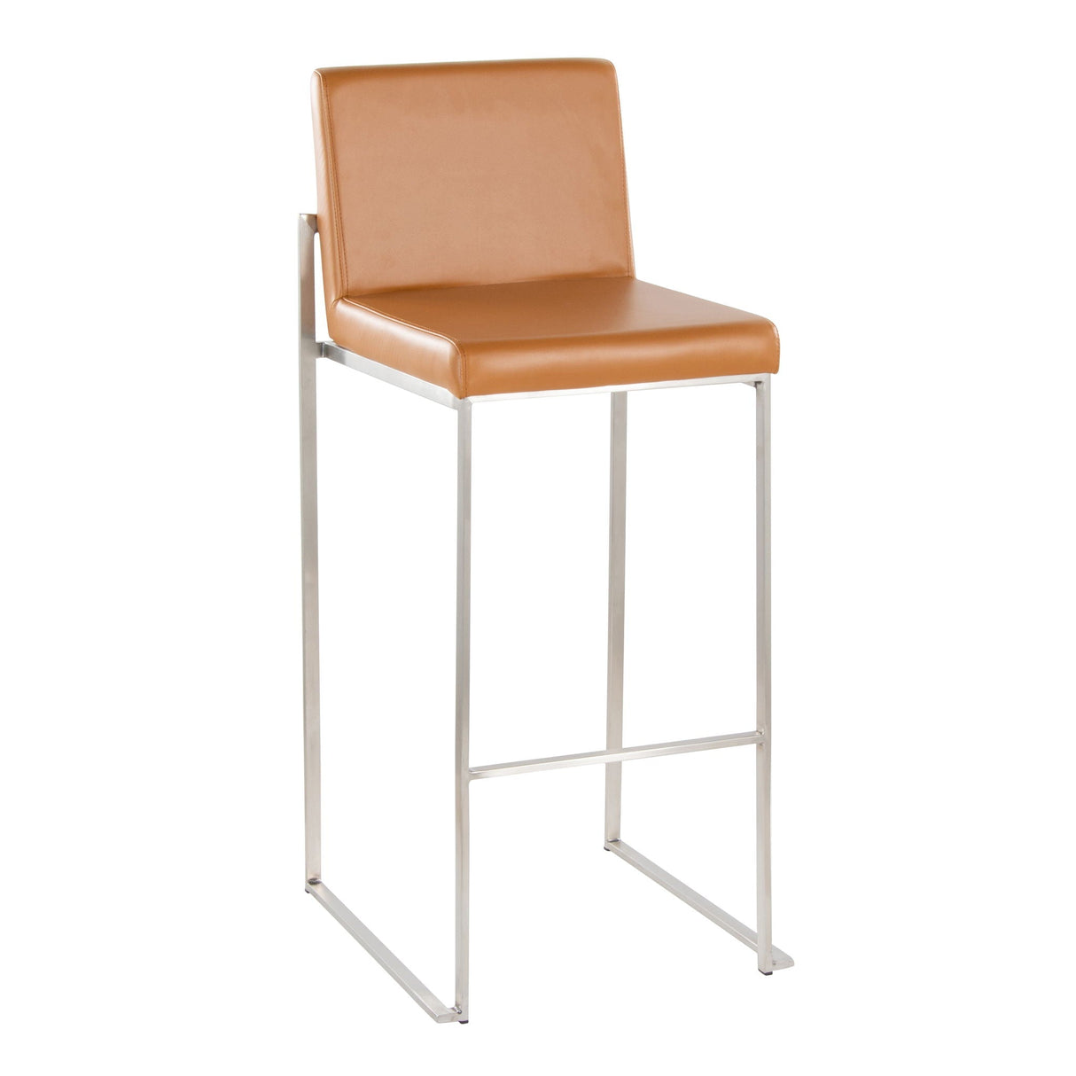 Fuji - Contemporary And Modern Elegance High Back Barstool by Couch.com