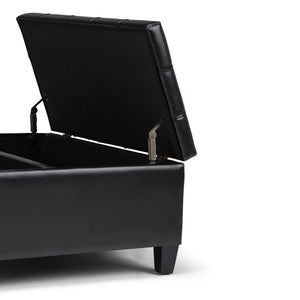Harrison - Large Coffee Table Storage Ottoman by Couch.com
