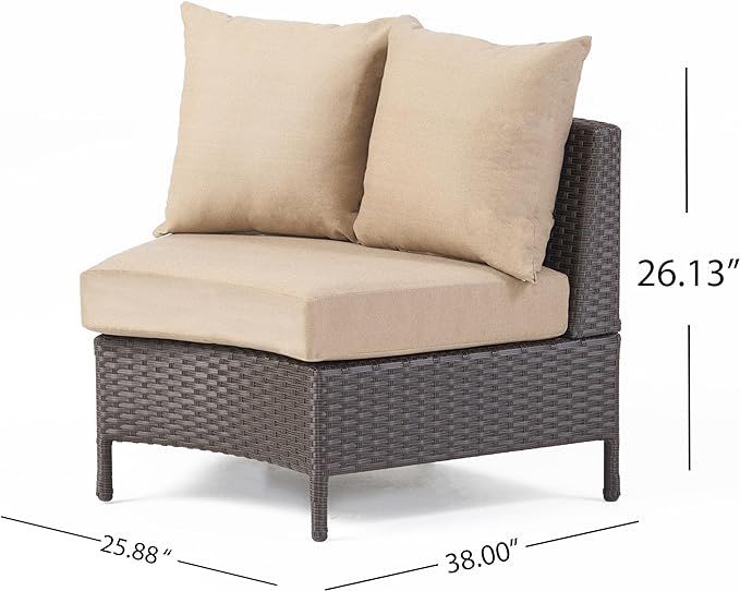 Pt Limon - 5 Pieces Sofa Set - Brown / Beige by Couch.com