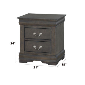 Louis Philippe Accent Nightstand