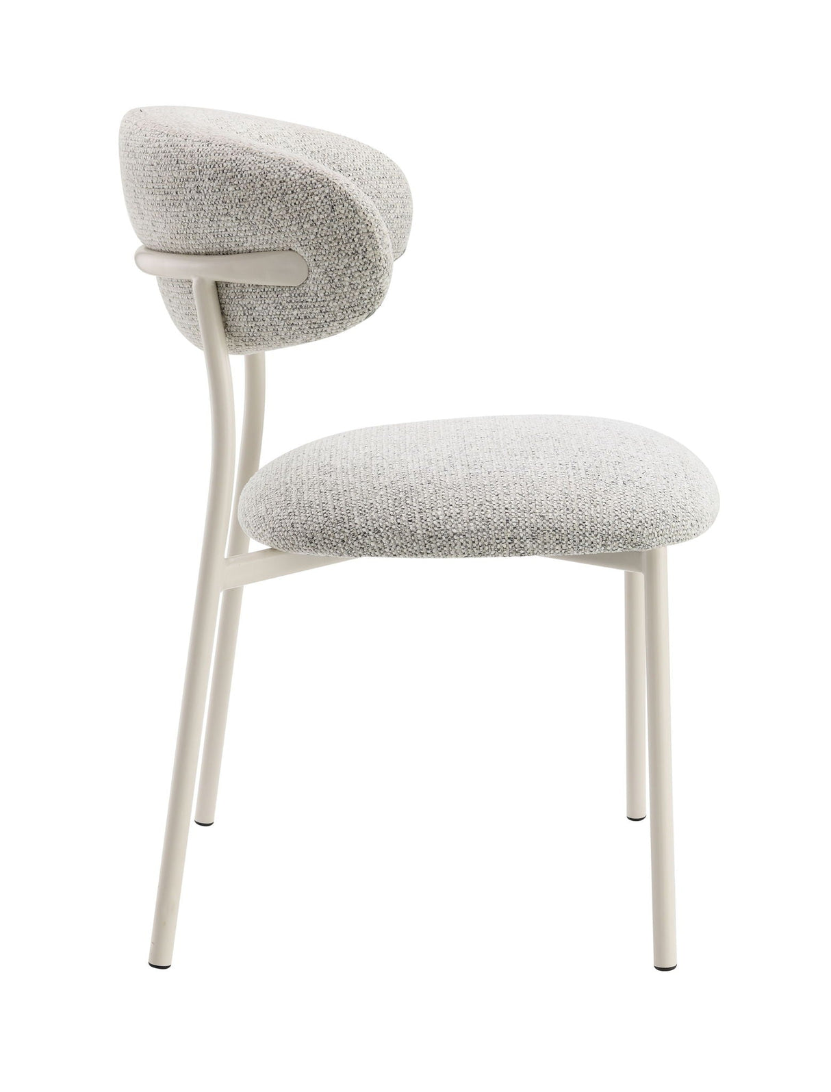 Kalam - Fabric Side Chair (Set of 2) - Light Gray by Couch.com