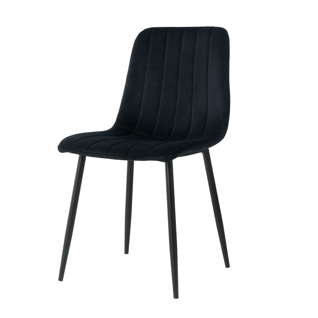 Dining Chair, Modern Kitchen Dining Chair With Cushion Back, Upholstered Side Chair With Coated Metal Legs, Family Kitchen Dining Room And Living Room (Set of 4 by Couch.com