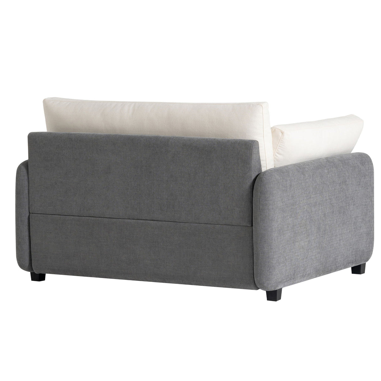 Oversized Single Sofa Chair Wide And Deep Seat, Modern Upholstered Comfy Blocking Couch Lounge With Pillows by Couch.com