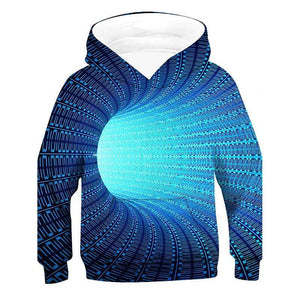 3d Visual Deception Digital Printing Children's Sweater