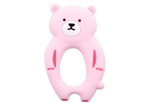 Baby Teether Silicone Rabbit Food Grade Bunny Teether Nursing Teething  Accessories Silicone Animal Teether For Kids and Baby