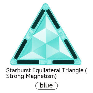 Color Window Asterism Magnetic Building Blocks Assembly