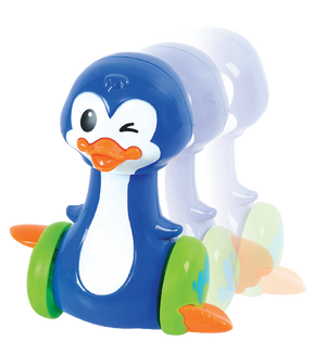 PRESS 'N SCOOT PENGUIN Press & Go Toy