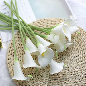 Artificial Calla Lily Decor for Living Room & Dining Table