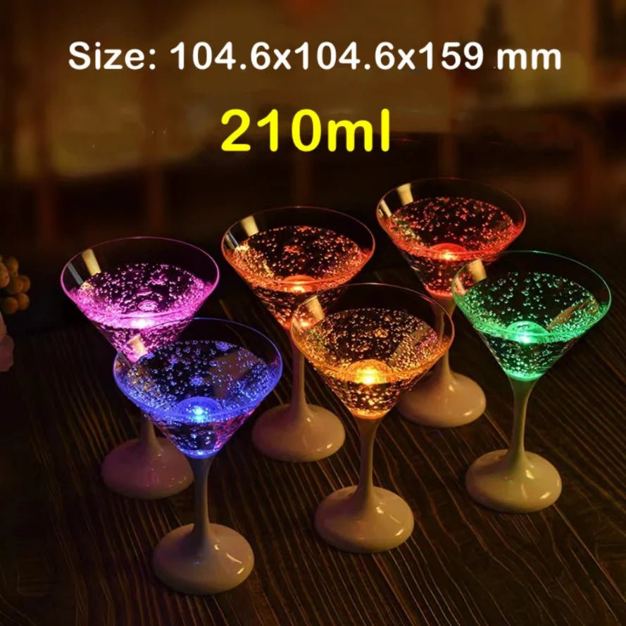 6Pcs/lot Liquid Active LED Cups