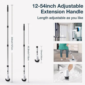 7 In 1 Adjustable Angle Electric Cleaning Brush