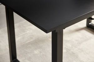 Square Extendable Dining Table With Metal Leg, Modern Space Saving Kitchen Table For Living Room by Couch.com