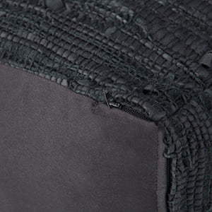 Fredrik - Handcrafted Square Pouf by Couch.com