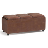 Avalon - Upholstered Storage Ottoman by Couch.com