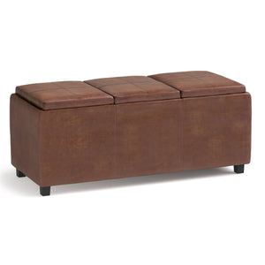 Avalon - Upholstered Storage Ottoman by Couch.com