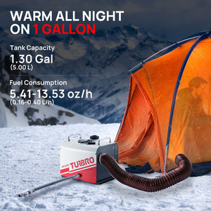 Arcade H8BP Diesel Heater, 8kW Triple Power, All-in-One Compact