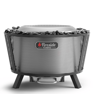 Fireside Pluto R29 Outdoor Fire Pit  - Painted Black
