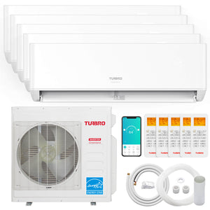 Greenland 42,000 BTU Penta-Zone(5) Mini Split AC with Heat Pump (R454B)