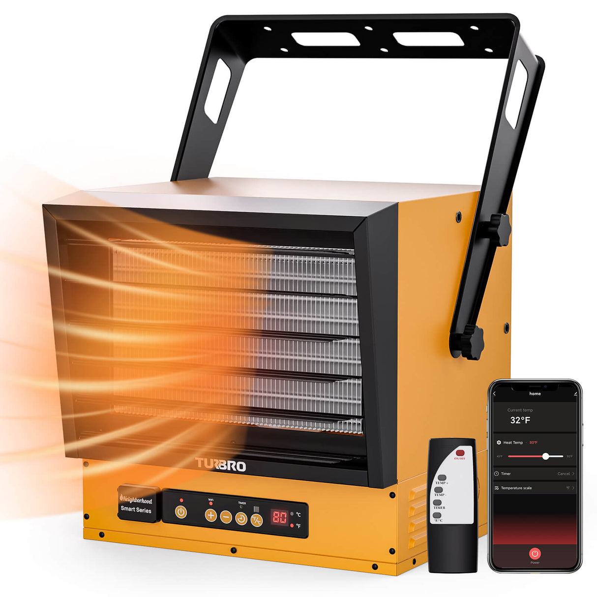 (Open Box) Neighborhood GH10K & GH15K Smart Garage Heater - WiFi Enable