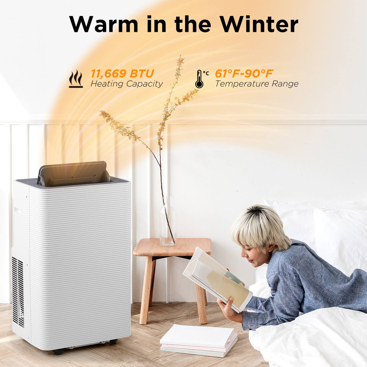 Finnmark 14,000 BTU Smart Portable Air Conditioner