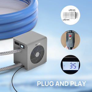 Beluga Inverter Swimming Pool Heat Pump - European version