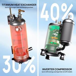 Beluga Inverter Swimming Pool Heat Pump - European version