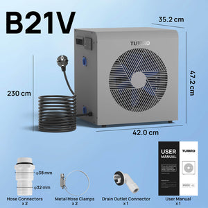 Beluga Inverter Swimming Pool Heat Pump - European version